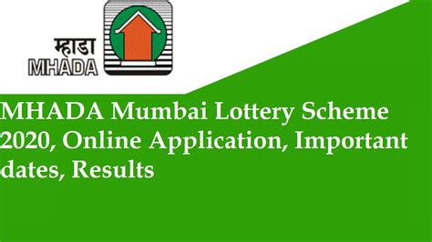 mhada lottery 2019-20 mumbai